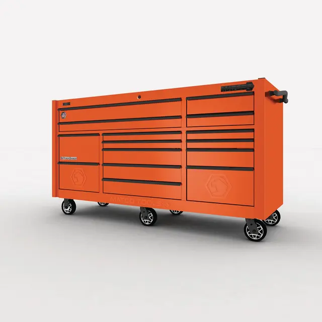 79" x 28" TRIPLE-BAY 4s SERIES TOOLBOX (TALON ORANGE/TACTICAL BLACK)