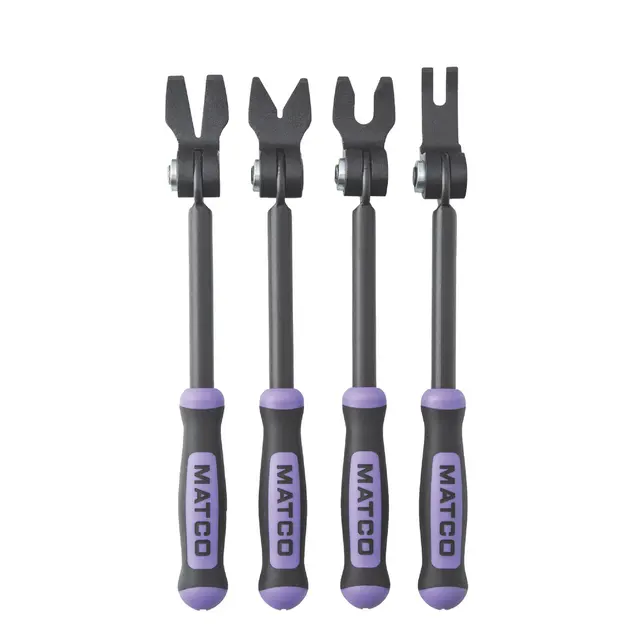 4 PIECE INDEXING CLIP LIFTER SET - PURPLE