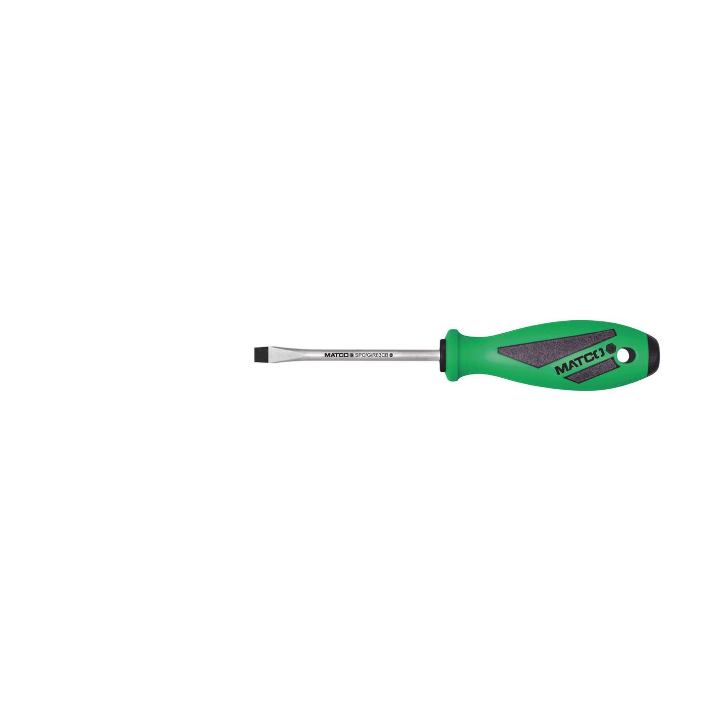 3/16" X 3" SLOTTED SCREWDRIVER - GREEN
