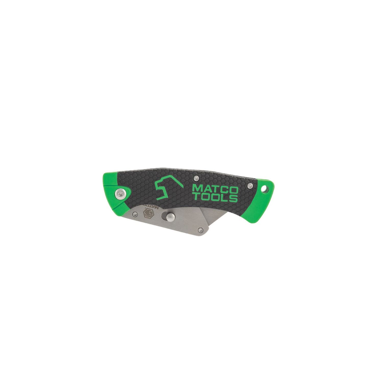 FOLDING UTILITY KNIFE - GREEN