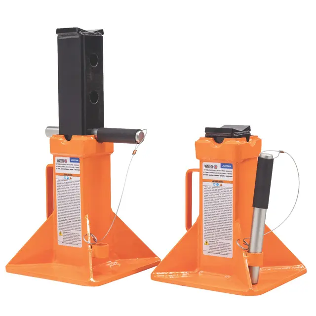 22 TON TRUCK STANDS PIN STYLE - ORANGE