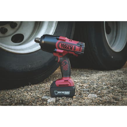 20V+ CORDLESS INFINIUM™ 3/4" DRIVE BRUSHLESS IMPACT WRENCH KIT-BURGUNDY