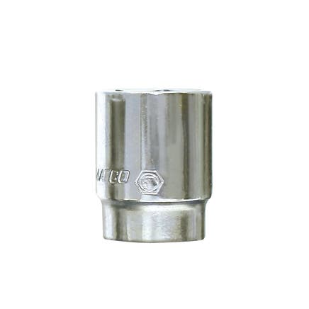 1/2" DRIVE 13/16" SAE 12 POINT CHROME SOCKET