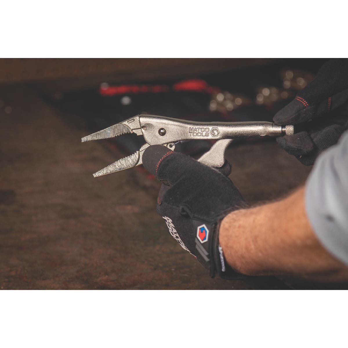 9" NEEDLE NOSE LOCKING PLIERS MLNN9 Matco Tools