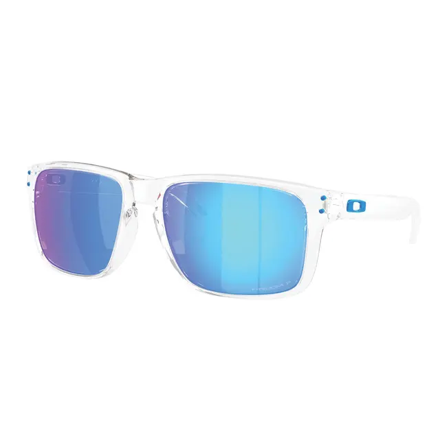 HOLBROOK™ XXL POLISHED CLEAR WITH PRIZM™ SAPPHIRE POLARIZED LENSES
