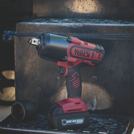 20V+ CORDLESS INFINIUM™ 3/4" DRIVE BRUSHLESS IMPACT WRENCH KIT-BURGUNDY