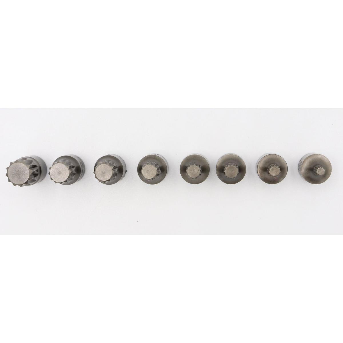 8 PIECE 1/4" DRIVE STUBBY TRIPLE SQUARE SET SAX8 Matco Tools