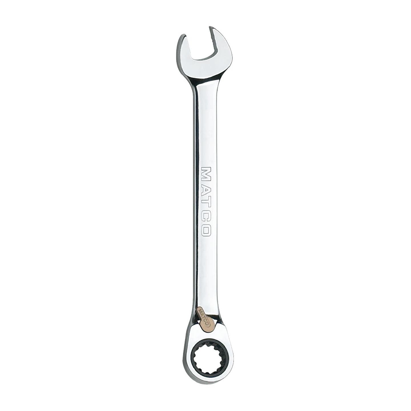 5/8" 90 TEETH REVERSIBLE COMBINATION RATCHETING WRENCH