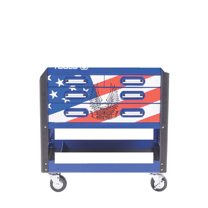 35" x 21" MSC4 ROLLING TOOL CART (EAGLE 