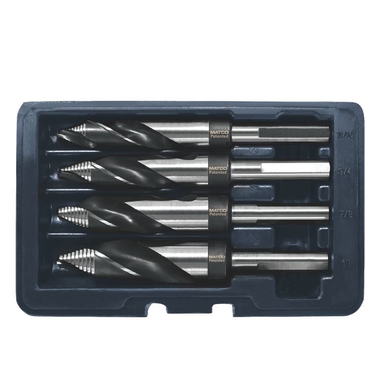 HYPERSTEP HIGHSPEED EXTRA LARGE DRILL BIT SET, 4 PIECE DB4HSXL
