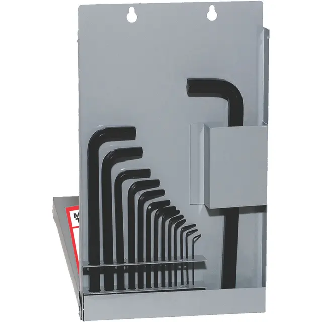17 PIECE .029"-5/8" LONG HEX KEY SET