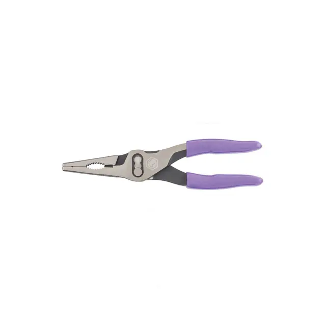 7" LONG NOSE 3-POSITION PLIER - PURPLE