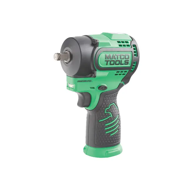 16V CORDLESS INFINIUM™ 3/8" DRIVE STUBBY IMPACT WRENCH - GREEN