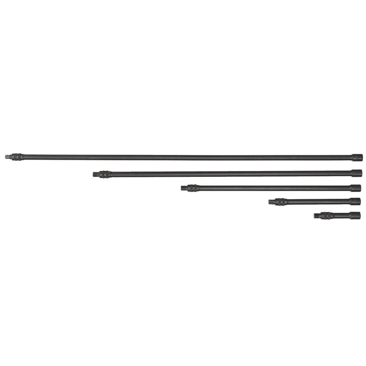5 PIECE 1/4" DRIVE LOCKING IMPACT EXTENSION SET SAXP5L Matco Tools