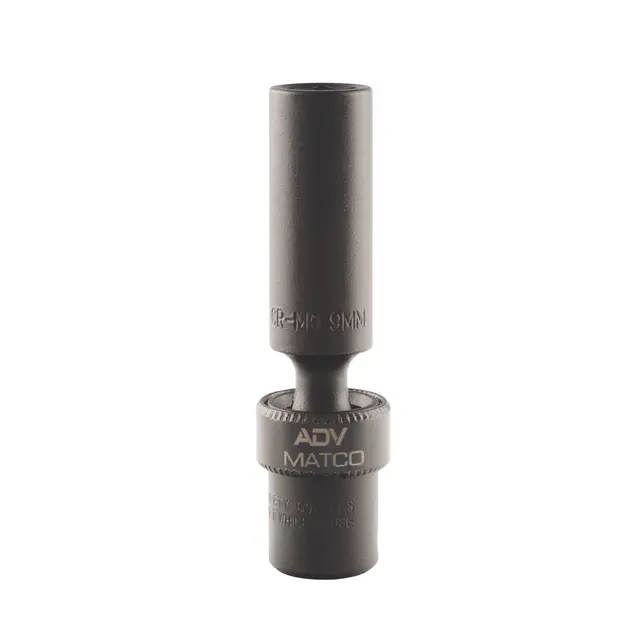 1/4" DRIVE 9MM METRIC 6 POINT ADV DEEP UNIVERSAL IMPACT SOCKET