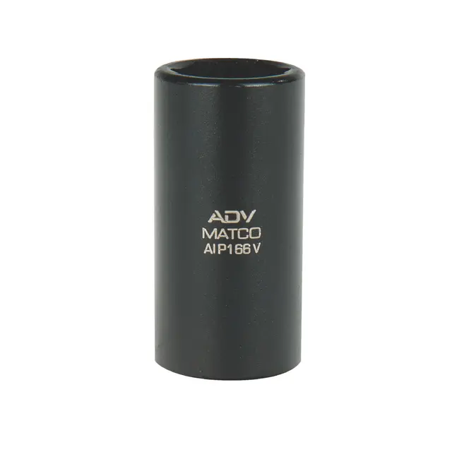 1/4" DRIVE 1/2" SAE 6 POINT MID-LENGTH IMPACT SOCKET