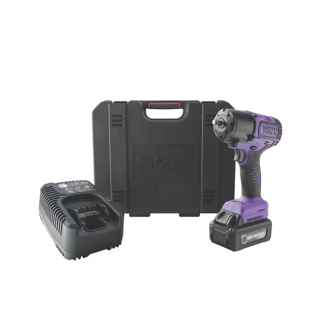 20V+ CORDLESS INFINIUM™ 3/8" DRIVE IMPACT WRENCH KIT - PURPLE