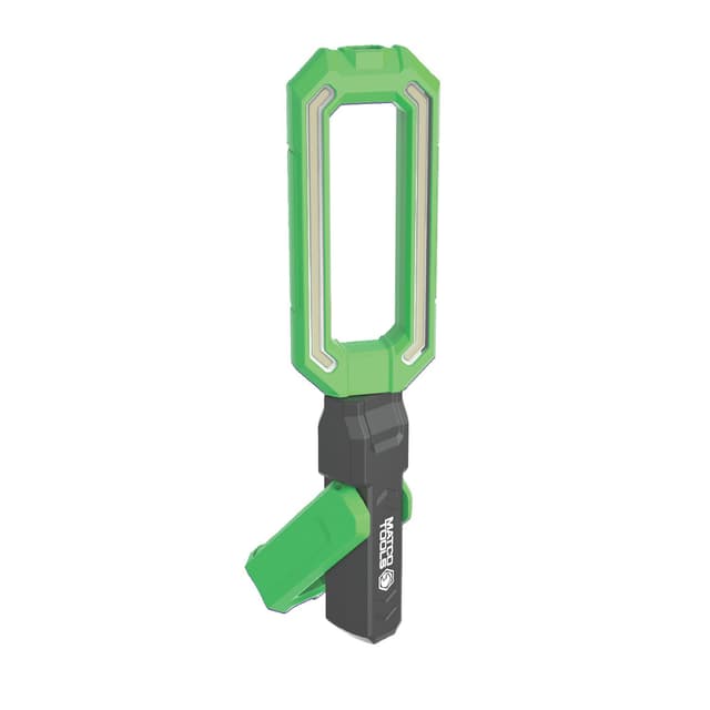 1000 LUMEN RECHARGEABLE VIEW THROUGH PIVOTING WORK LIGHT - GREEN