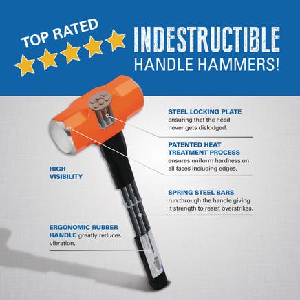10 LB. INDESTRUCTIBLE SLEDGE HAMMER