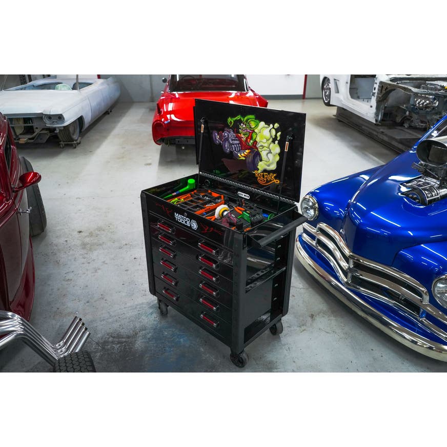 35" x 21" MSC4FD ROLLING TOOL CART (RAT FINK '22) MSC4FDRFK22 Matco Tools