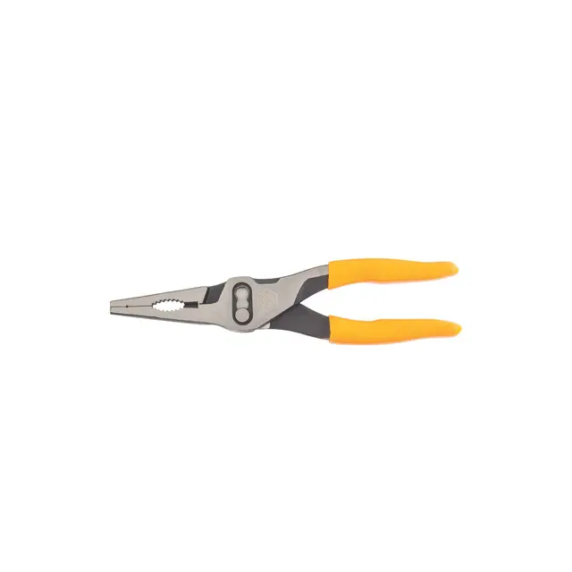7" LONG NOSE 3-POSITION PLIER - ORANGE