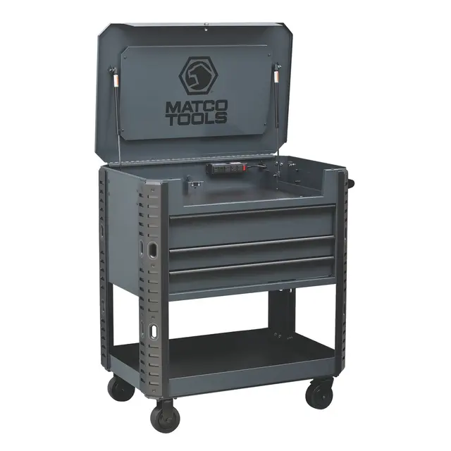 MSC4X 3 DRAWER CART X-SERIES GRAY
