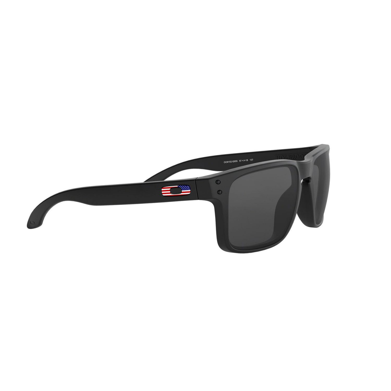 Oakley Holbrook USA Tonal Flag Sunglasses - Matte Black / Grey