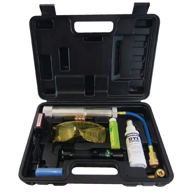 RECHARGEABLE UV LIGHT/DYE LEAK LOCATOR KIT