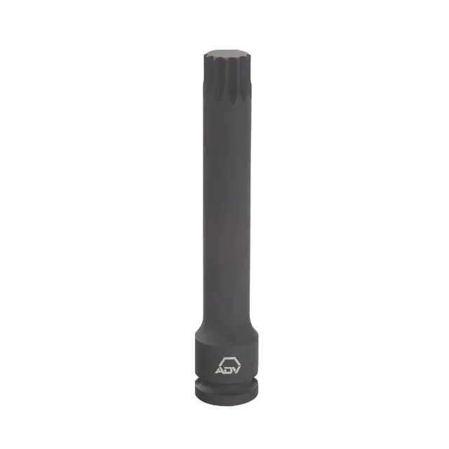 3/8" DRIVE M14 LONG IMPACT TRIPLE SQUARE BIT SOCKET