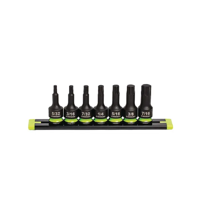 RPT IMPACT HEX DRIVER SET - 7 PIECE 3/8’’ DRIVE SHORT SAE