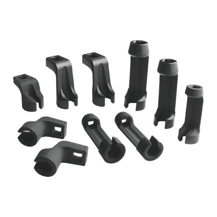 FLARE NUT SOCKET SET - STRAIGHT & OFFSET (13MM, 14MM, 17MM, 19MM, 21MM)