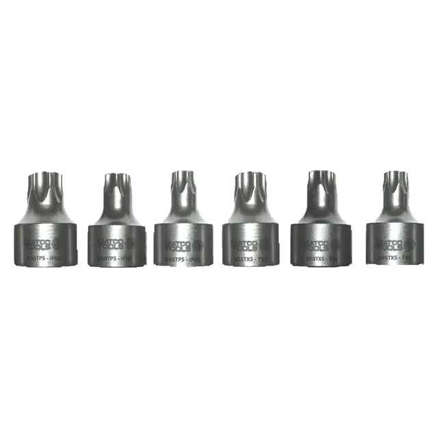 3/8" DRIVE 6 PIECE TORX® & TORX PLUS® TRUCK BED REMOVAL SET