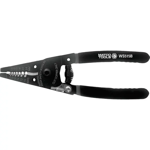 WIRE STRIPPER WITH SPRING