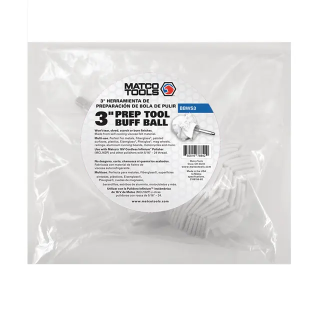 3" PREP TOOL BUFF BALL