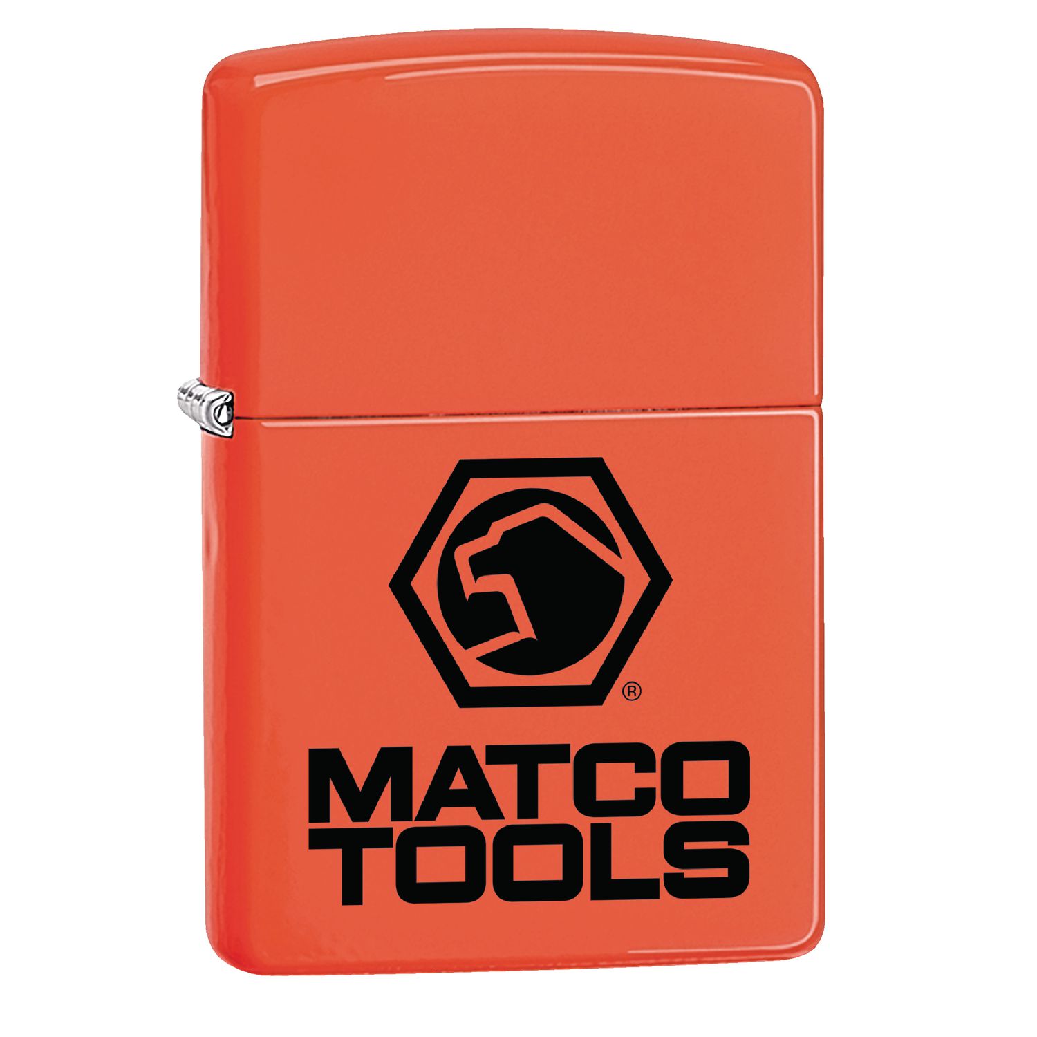 NEON ORANGE ZIPPO LIGHTER PDNV537