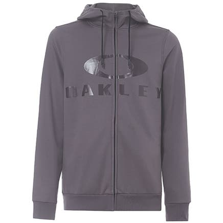 OAKLEY BARK FULL ZIP HOODIE FORGED IRON - 2XL