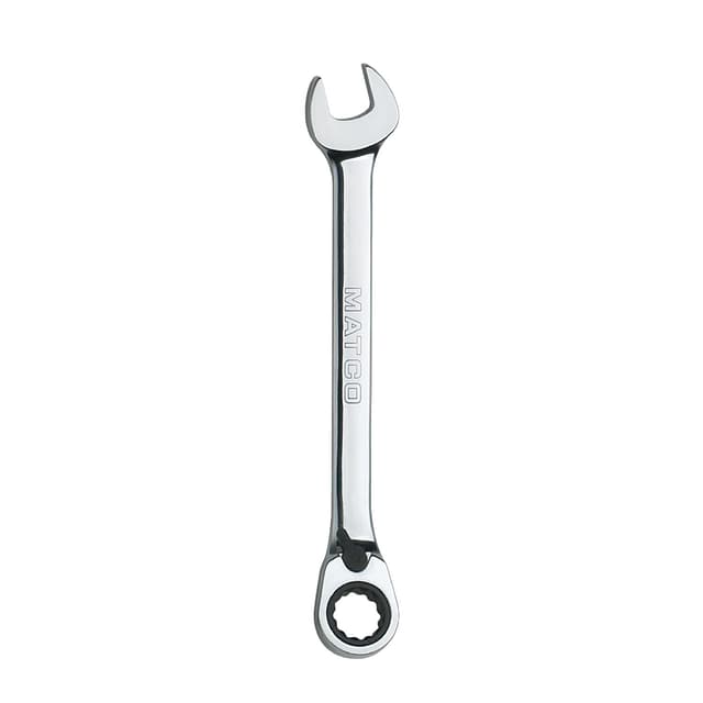 5/16" 72 TEETH REVERSIBLE COMBINATION RATCHETING WRENCH