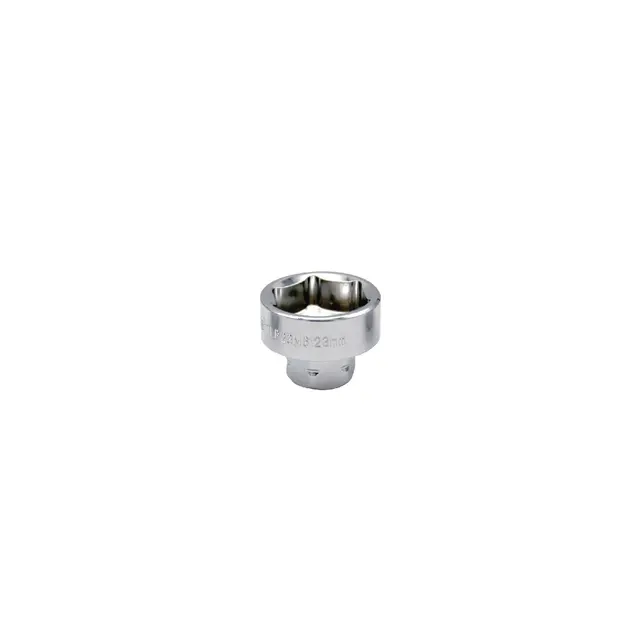 3/8" AND 17MM DUAL DRIVE 23MM 6 POINT LOW PROFILE SOCKET