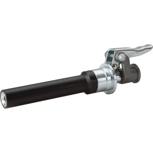 EXTENDED REACH QUICK CONNECT LEVER ACTION HIGH PRESSURE GREASE COUPLER