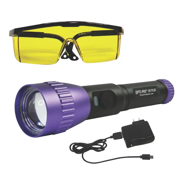 OPTI-PRO™ UV PLUS VIOLET LIGHT LED LEAK DETECTION LIGHT