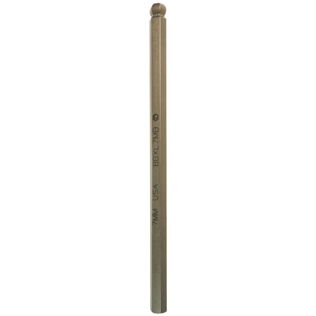 3/8" DRIVE 7MM METRIC LONG BALL HEX REPLACEMENT BIT