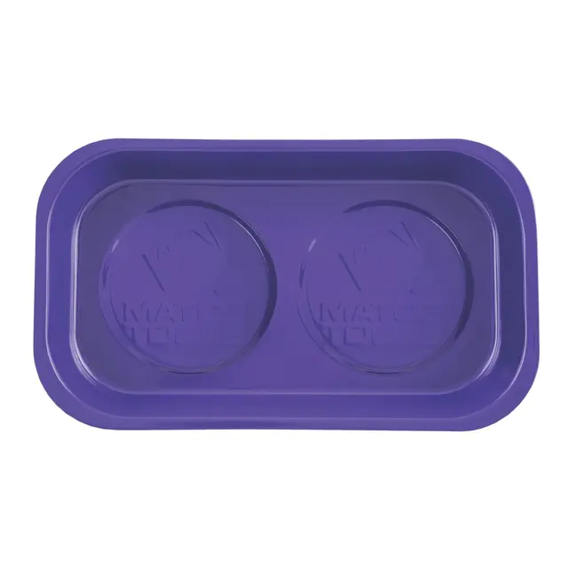 RECTANGULAR MAGNETIC PARTS TRAY 9-1/2" x 5-1/2" - PURPLE
