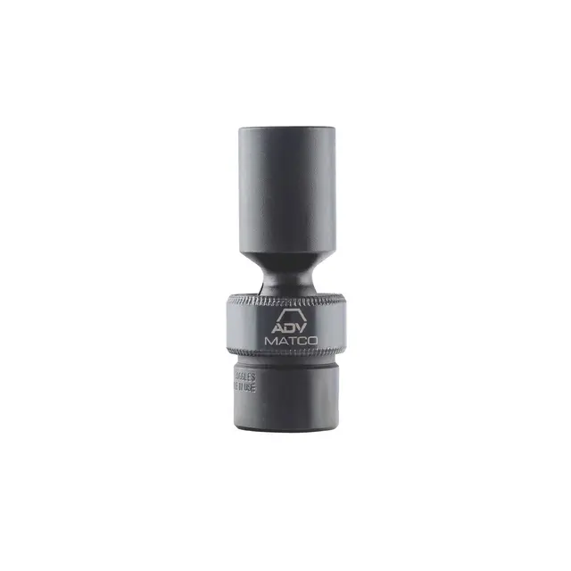 3/8" DRIVE 15MM METRIC 6 POINT MID-LENGTH MAGNETIC UNIVERSAL IMPACT SOCKET