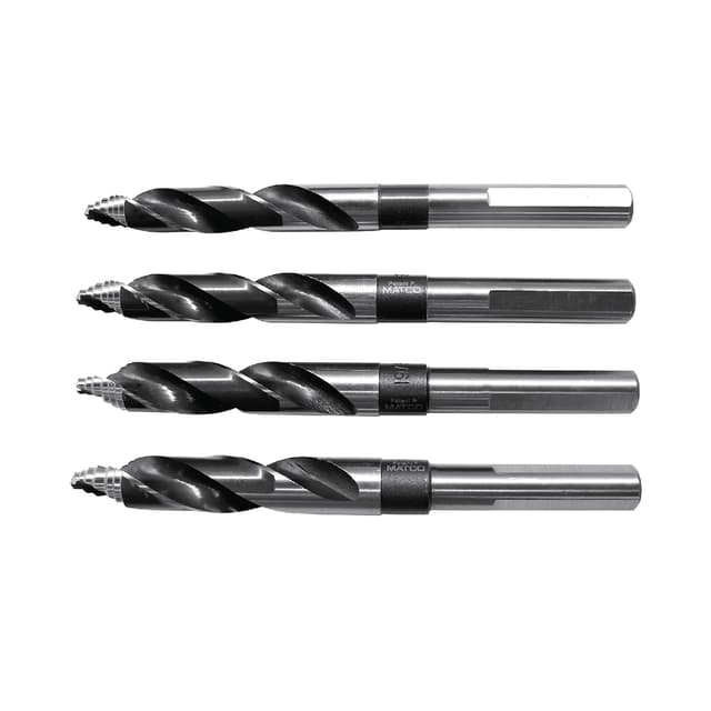 GEN2 HYPER-STEP HIGH-SPEED LARGE DRILL BIT SET, 4 PIECE