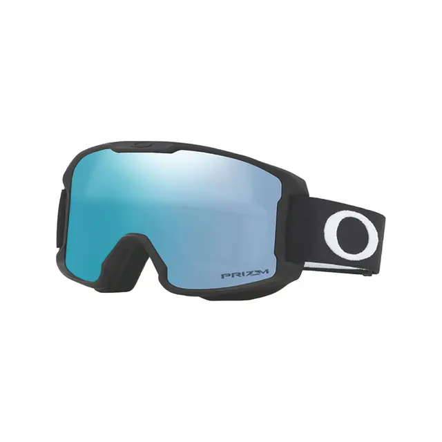 LINE MINER SMALL MATTE BLACK WITH PRIZM™ SAPPHIRE SNOW GOGGLES