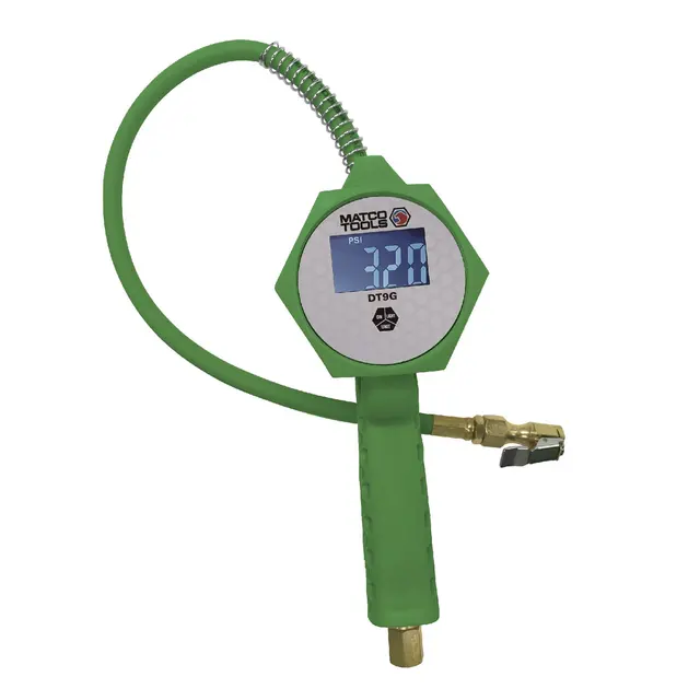 RECHARGEABLE DIGITAL TIRE INFLATOR - GREEN