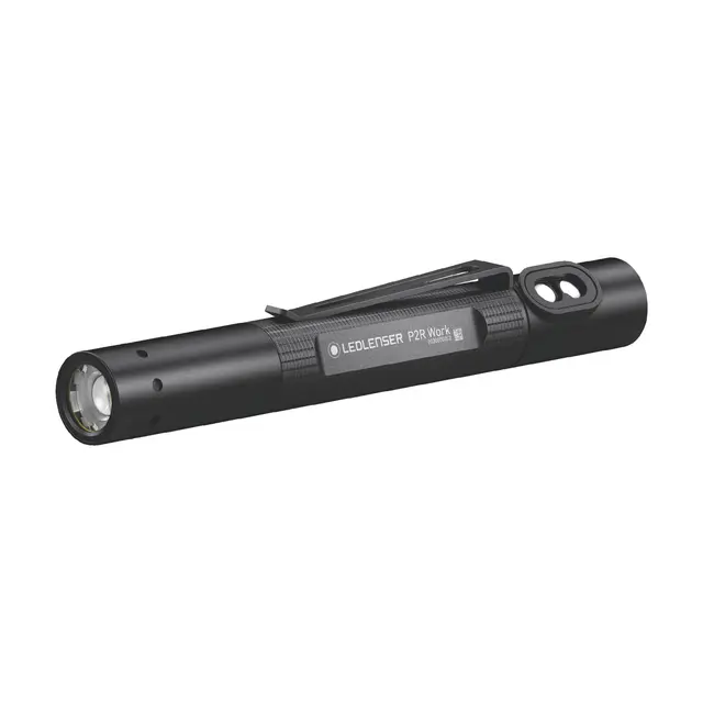 LEDLENSER P2R WORK 110 LUMENS RECHARGEABLE PEN LIGHT-BLACK
