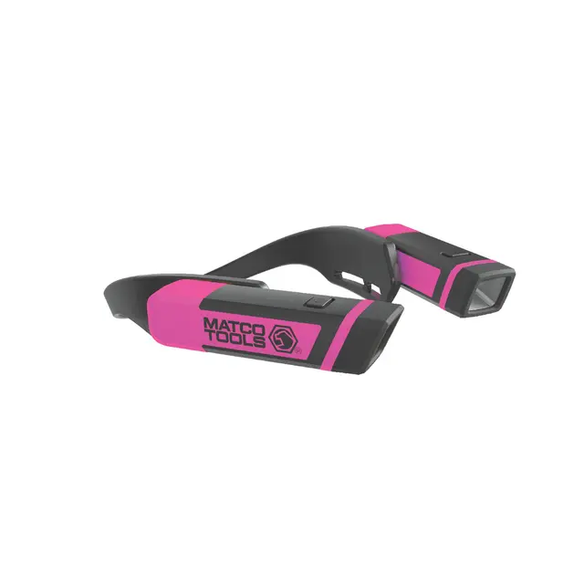 600 LUMEN RECHARGEABLE NECK LIGHT - PINK TOOLS FOR THE CAUSE