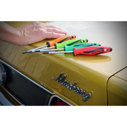 4 PIECE TOP TORQUE II™ PRECISION SCREWDRIVER SET - ORANGE