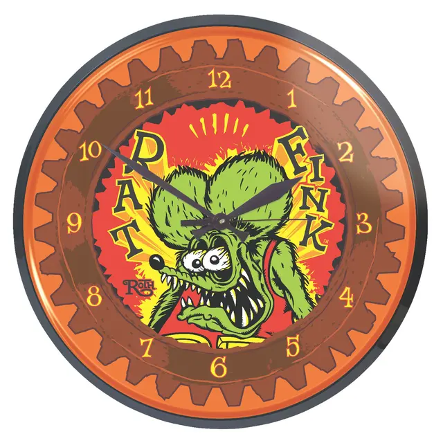 RUST-N FINK CLOCK
